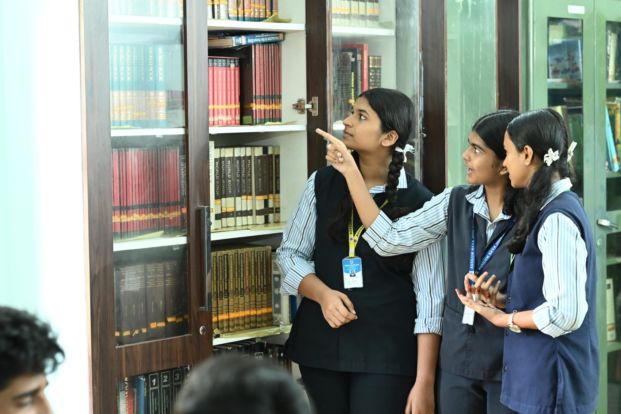 Students of Auxilium Nava Jyoti School